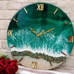 Resin Wall Clock