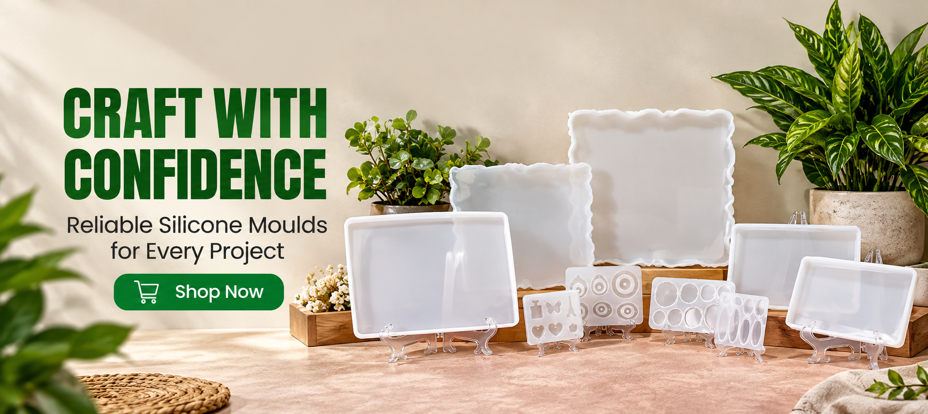 Craft With Confidence_ Silicone Moulds